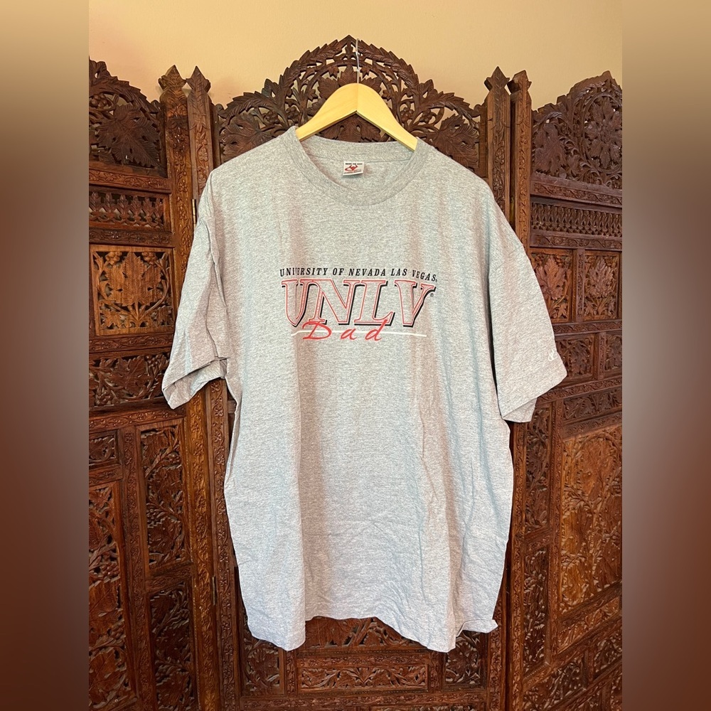 UNLV Gray Dad T-Shirt